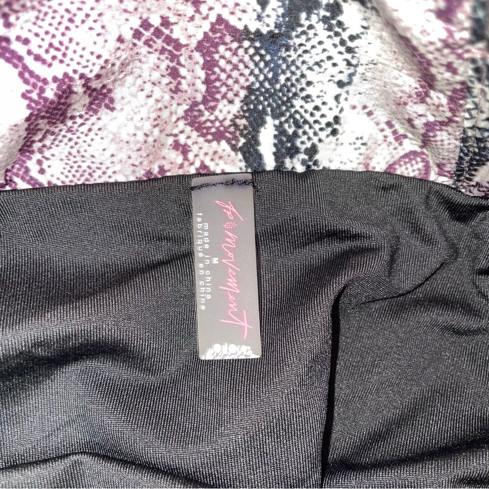 NWT Free People Movement The Way Home Shorts Anaconda Venom - Picture 9 of 9